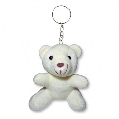 Plush Teddy Bear Keychain
