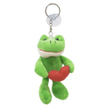 Plush Frog Keychain
