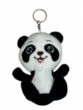 Plush Panda Keychain